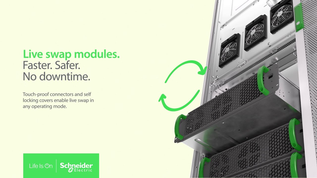 Schneider Electric Galaxy VXL- ultra-compact and modular - YouTube