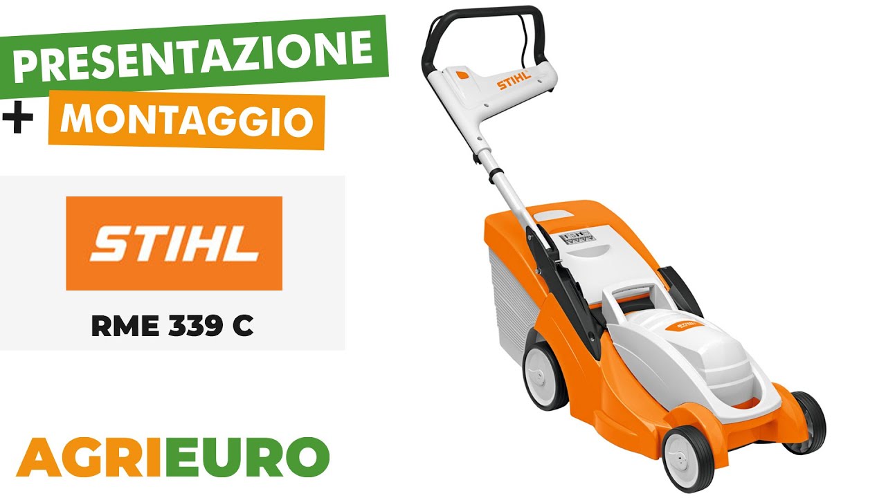 STIHL RME 339 C: tagliaerba elettrico 1200W con taglio 37 cm ...