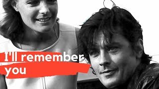 Alain Delon - I&#39;ll Remember You (by Elvis) with lyrics