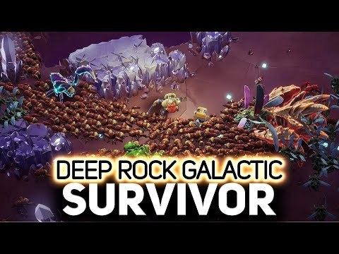 Видео: Новый хит в стиме. Автошутер ⛏️ Deep Rock Galactic: Survivor [PC 2024]