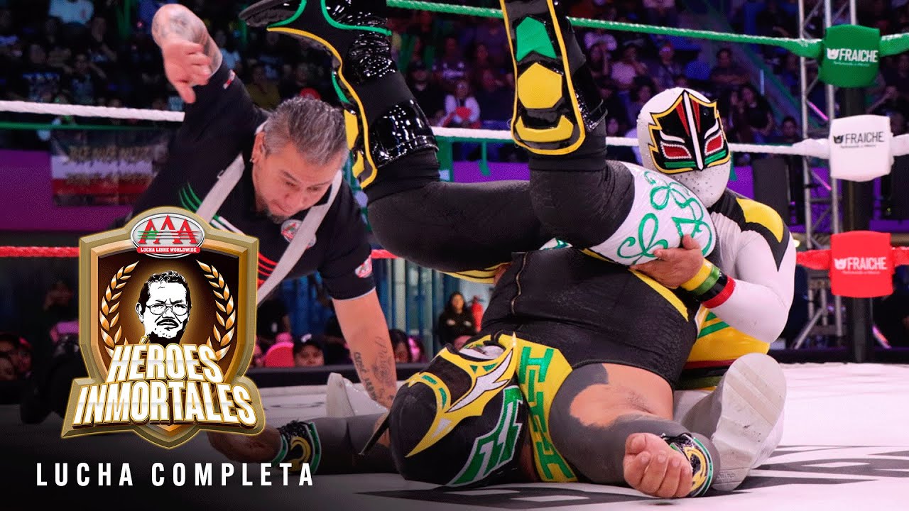 LUCHA COMPLETA: Mascarita Sagrada vs. Mini Abismo Negro | Lucha Libre AAA