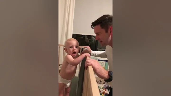 Baby in Shock After Dad Shaves Off Beard