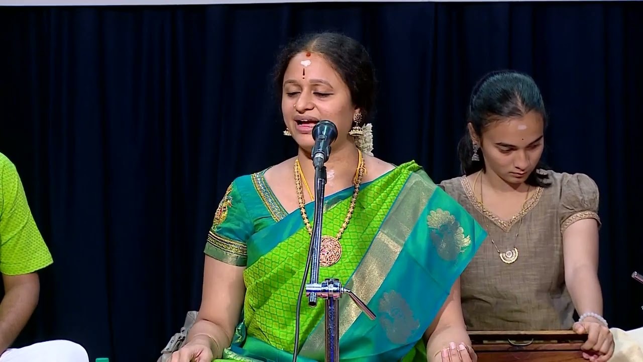 Vid J B Keerthana Shriram presents a  Thana Varnam  of Dr Rukmini Ramani in Ragam Nagaswarali