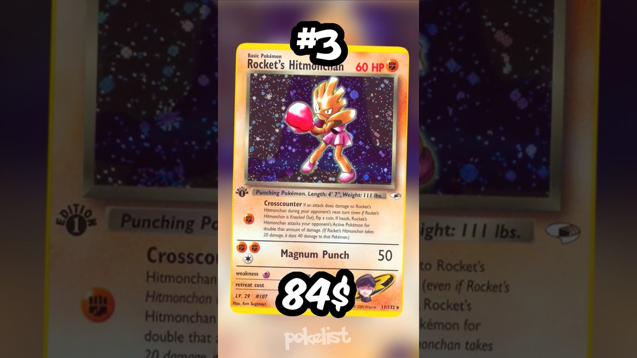 Best Hitmonchan Pokemon Cards