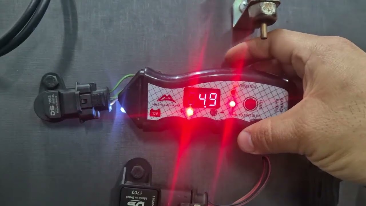 Testes Sensor de fase (Hall)