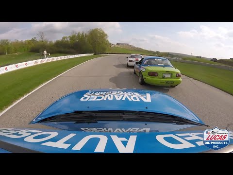 Lucas Oil presents a lap around Road America with the Miatas!