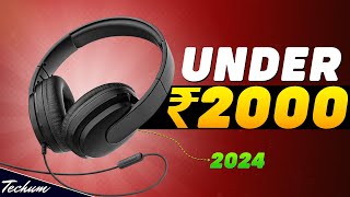 Best Wired Headphones Under 2000 (2024)⚡ Top Picks⚡ Top 5 Best Gaming Headphones Under 2000