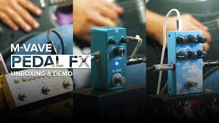 M Vave Digital Pedals Unboxing & Demo (Amazing affordable pedal?!)