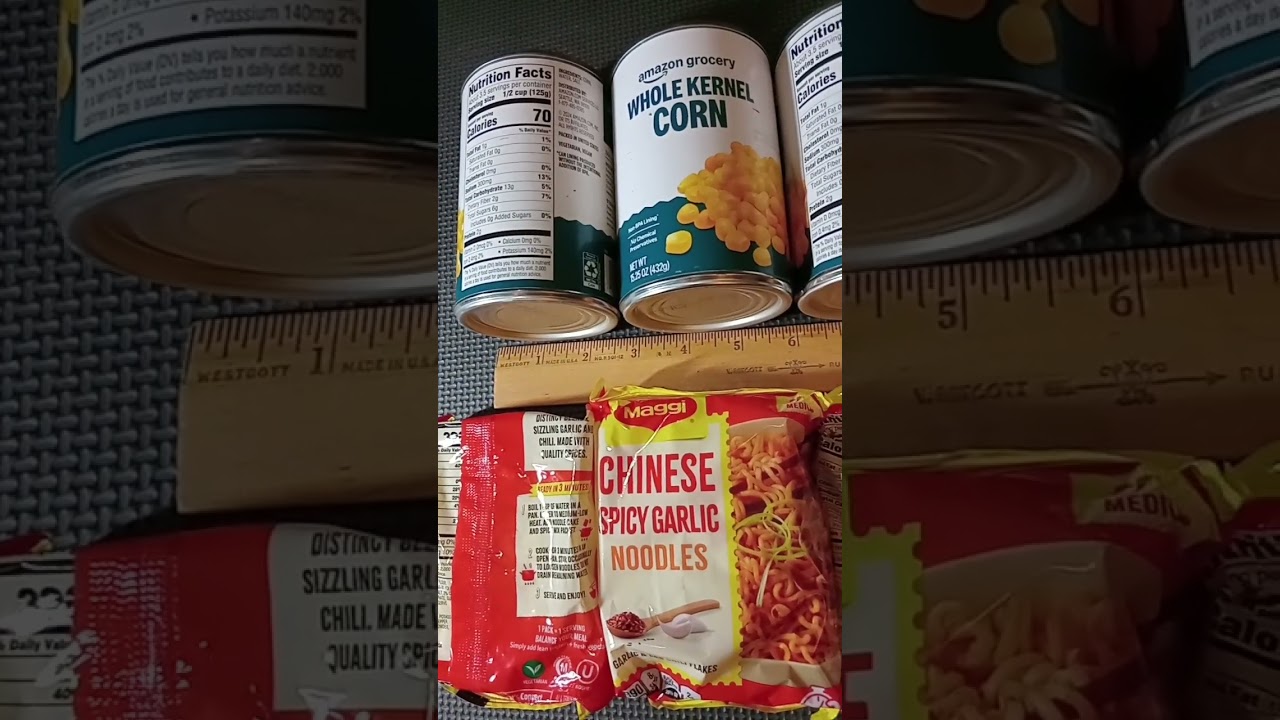 Unboxing Maggi Spicy Garlic Noodles + Amazon Corn | Make Ramen Better 🍜🌽 
