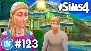 Temple Run | Let's Play The Sims 4 Jungle Adventure Pack #123 screenshot 5