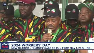 2024 Workers’ Day: New National Minimum Wage to run from May 1, 2024 - FG