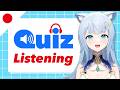 Japanese Listening Quiz: Can You Guess the Word? #4 | JP VTuber [JLPT N5/N4/N3]