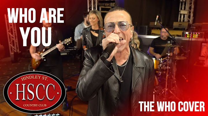Who Are You Cover version - Cover performance video thumbnail