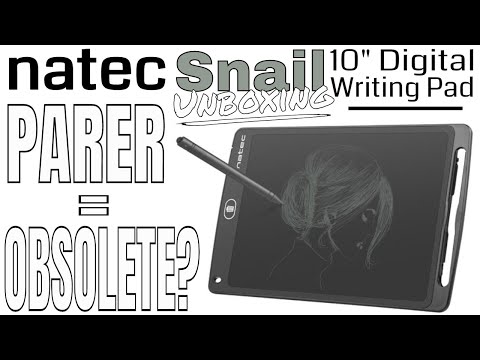 Natec Snail - 10" Digital Writing Pad Unboxing