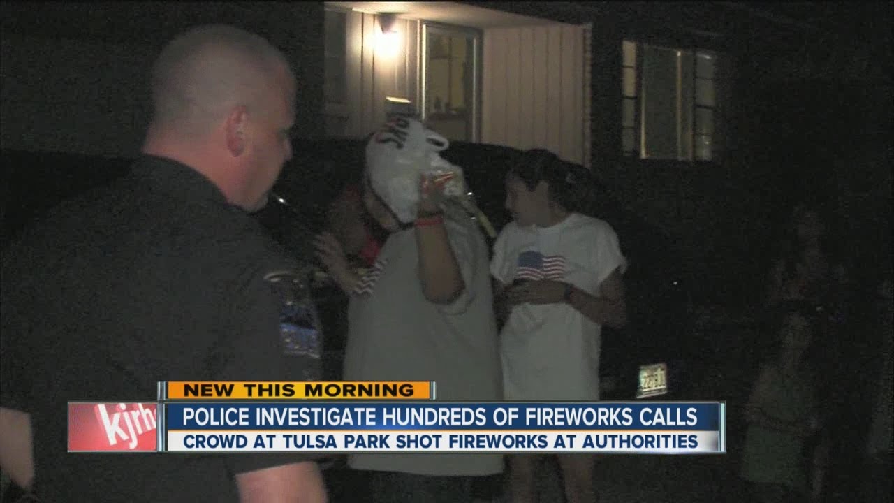 Fireworks in Tulsa Police Calls YouTube