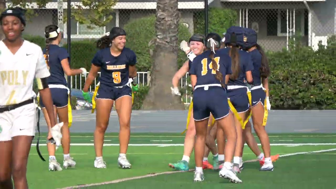 Флаг-футбол: Милликен против Лонг-Бич Поли