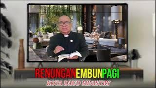 RENUNGAN EMBUN PAGI: BERKATILAH DAN JANGAN MENGUTUK