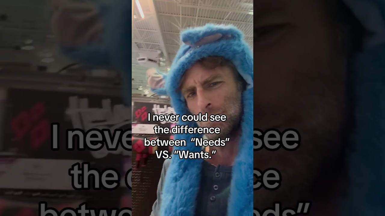 This is why I need an adult when I go shopping. 