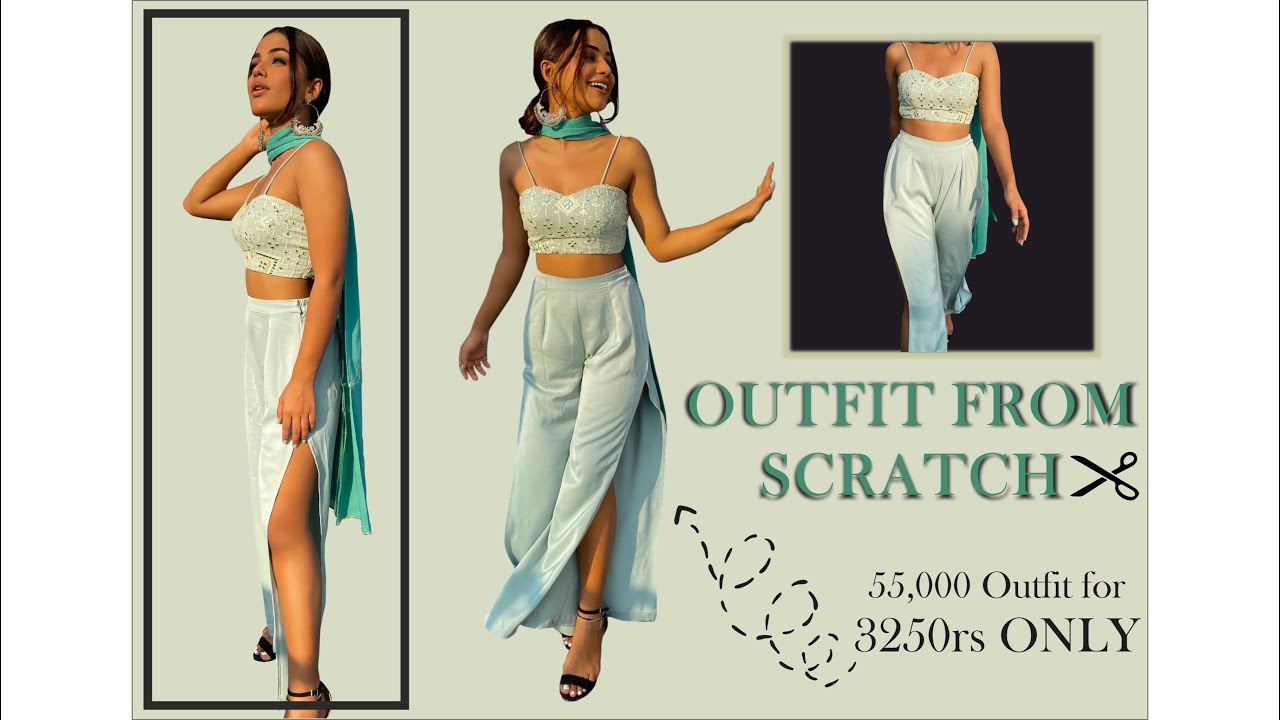 HOW I MAKE MY OUTFIT FROM SCRATCH ️🧵 YouTube