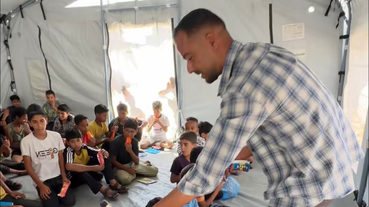 فاعلية اسعاد الاولاد بالشارع بالايس كريم تفاعلكم ضروري