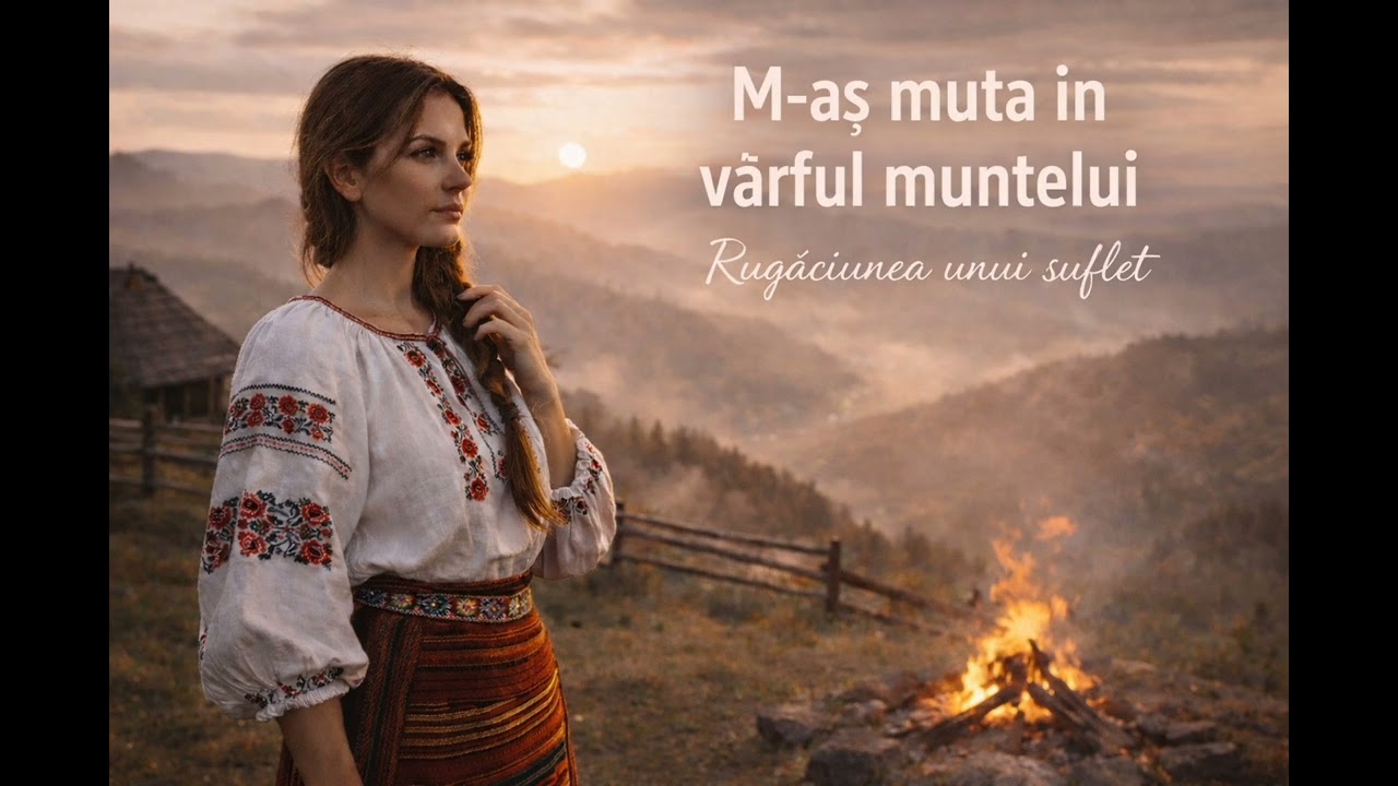 M-aș muta în vârful muntelui | Cea mai emoționantă melodie | Rugăciunea unui suflet rănit 