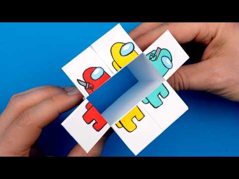 10 Among Us Paper Crafts That Are TOO GOOD! (Step by Step Tutorials) 🔥