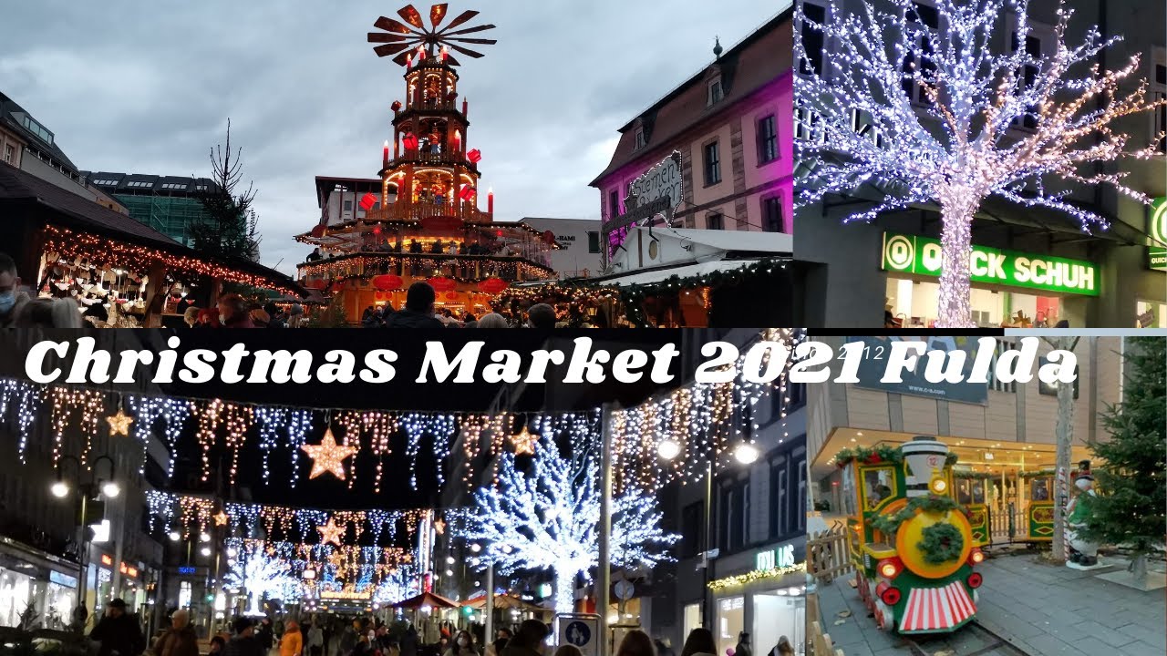 Christmas Market 2021 Fulda Germany YouTube