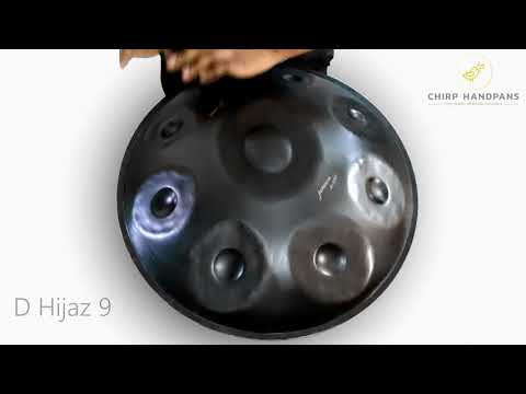 D Hijaz Handpan by Chirp Handpans