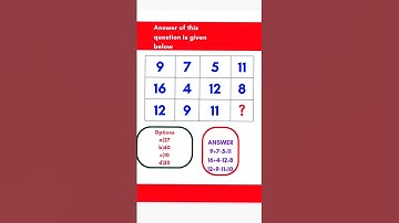 IQ test ||Reasoning questions || Find the missing number #shorts #youtubeshorts #shortvideo
