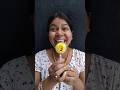 Yellow and Pink Lollipop Flavor Test by technical fuchkul🍭#shorts