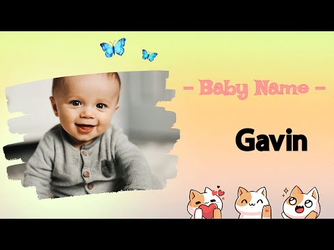 Video: Ce înseamnă gavin?