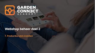 Webshop Beheer, Extra Functies Deel 7 - Productbundels Instellen