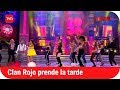 Cantantes bailarines y coaches prendieron la tarde con mix musical  rojo