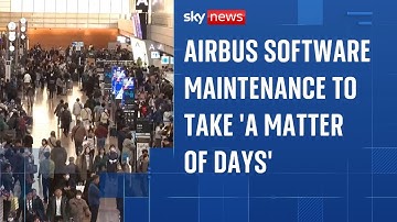 Airbus software maintenance to take "a matter of days"
