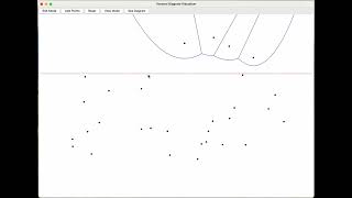 Fortune's Algorithm Visualization