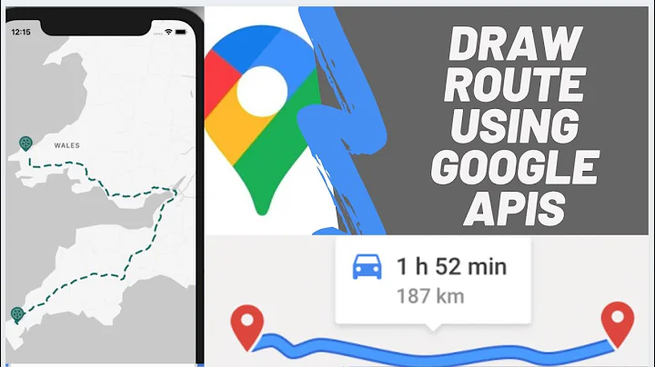 How to draw route using google direction api | Swift 5