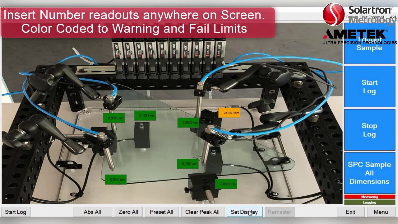 Solartron Metrology  - New Features for Orbit GCS