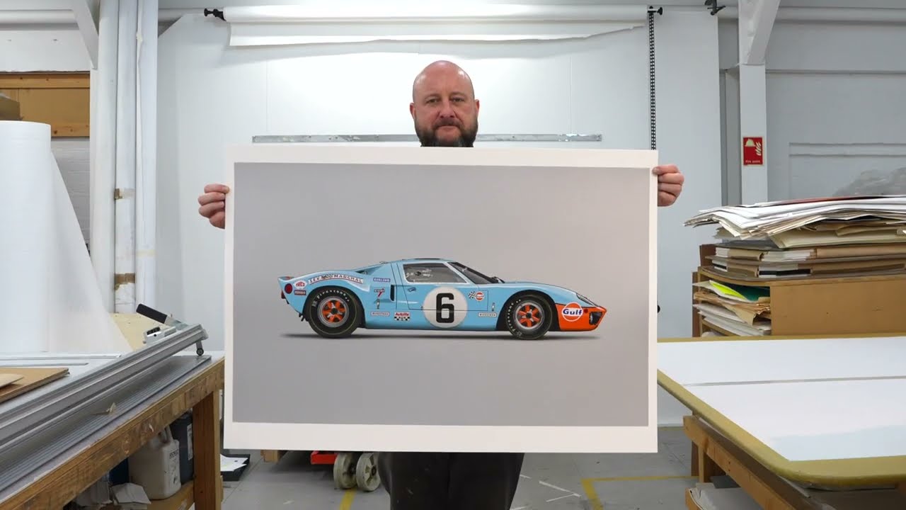 フォード GT40 ファインアート エディション – Amalgam Collection