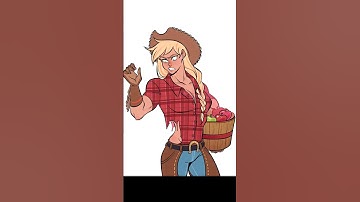 IF YOU GIVE ME A CHANCE~🎵 | My little pony - Apple Jack x Rainbow Dash x Rarity 💎🍎🌈 #mlp #animation