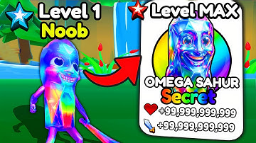 Starting Over as NOOB with NEW OP OMEGA SAHUR SECRET in Brainrot Evolution!