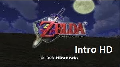 Zelda Ocarina of Time Intro HD Texture Pack