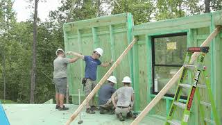 Deltec Homes Wall Panel Assembly
