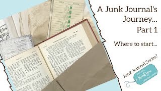 Junk Journal Series Part 1: Paper Types and Choices that are Available!