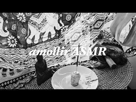 [ASMR] 인센스 스틱을 태우는 겨울. 낮의 소리 🎐🕯️🌿Burn Insense Stick. Winter. Sound Of Daytime