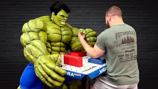 10 BEST Arm Wrestling Episodes with Deny Montana, Monster Hulk & strong boys