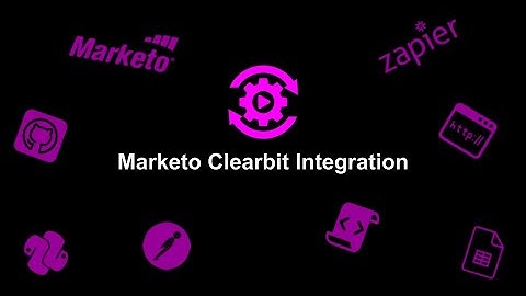 Marketo Clearbit Integration in 20 Minutes