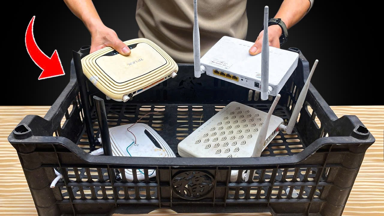 Never Throw Away Another WIFI Router Again! My Money is in Here! - YouTube