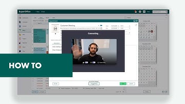 How to join a video meeting in SuperOffice