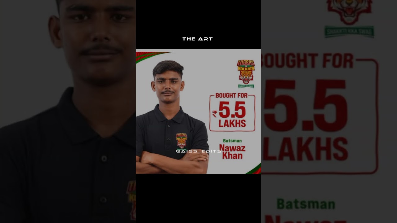 Ispl season 2 auction | team tiiger of kolkata 