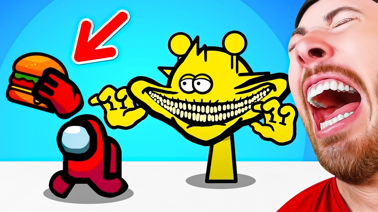 HORROR SPRUNKI CHARACTERS VS MINI CREWMATE (Among Us Animations)